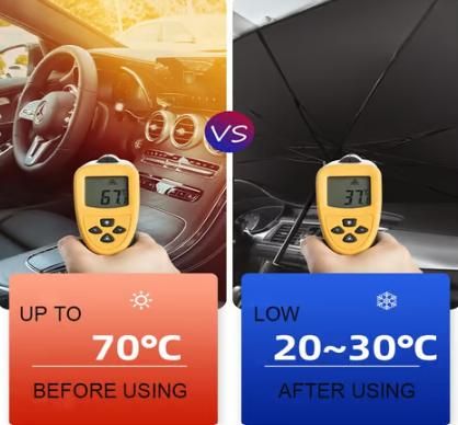 Universal Car Sun shade Protection Umbrella