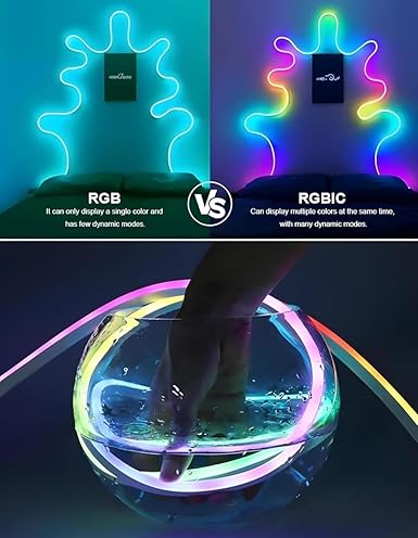 RGB-IC LED Neon Rope Light