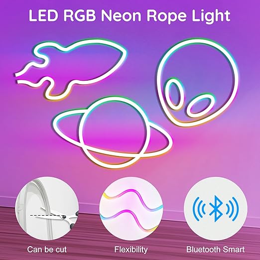 RGB-IC LED Neon Rope Light